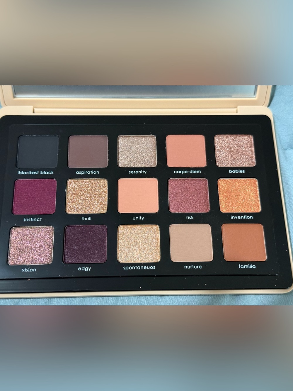 Natasha Denona My Dream MIDI Eyeshadow Palette - 15-Color Neutral & Rose Tones - Picture 3 of 5